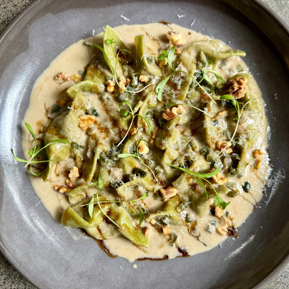 What’s Cooking at Flour + Water: A Hispanic Heritage Month Pasta Inspired by Chiles en Nogada