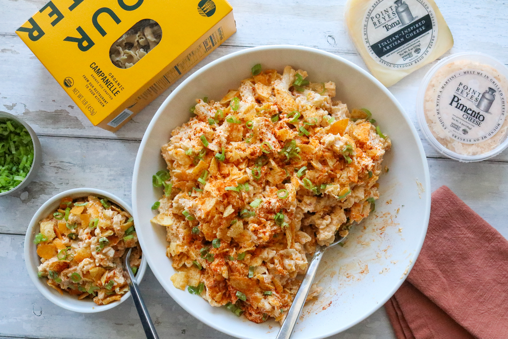 Pimento Cheese Pasta Salad