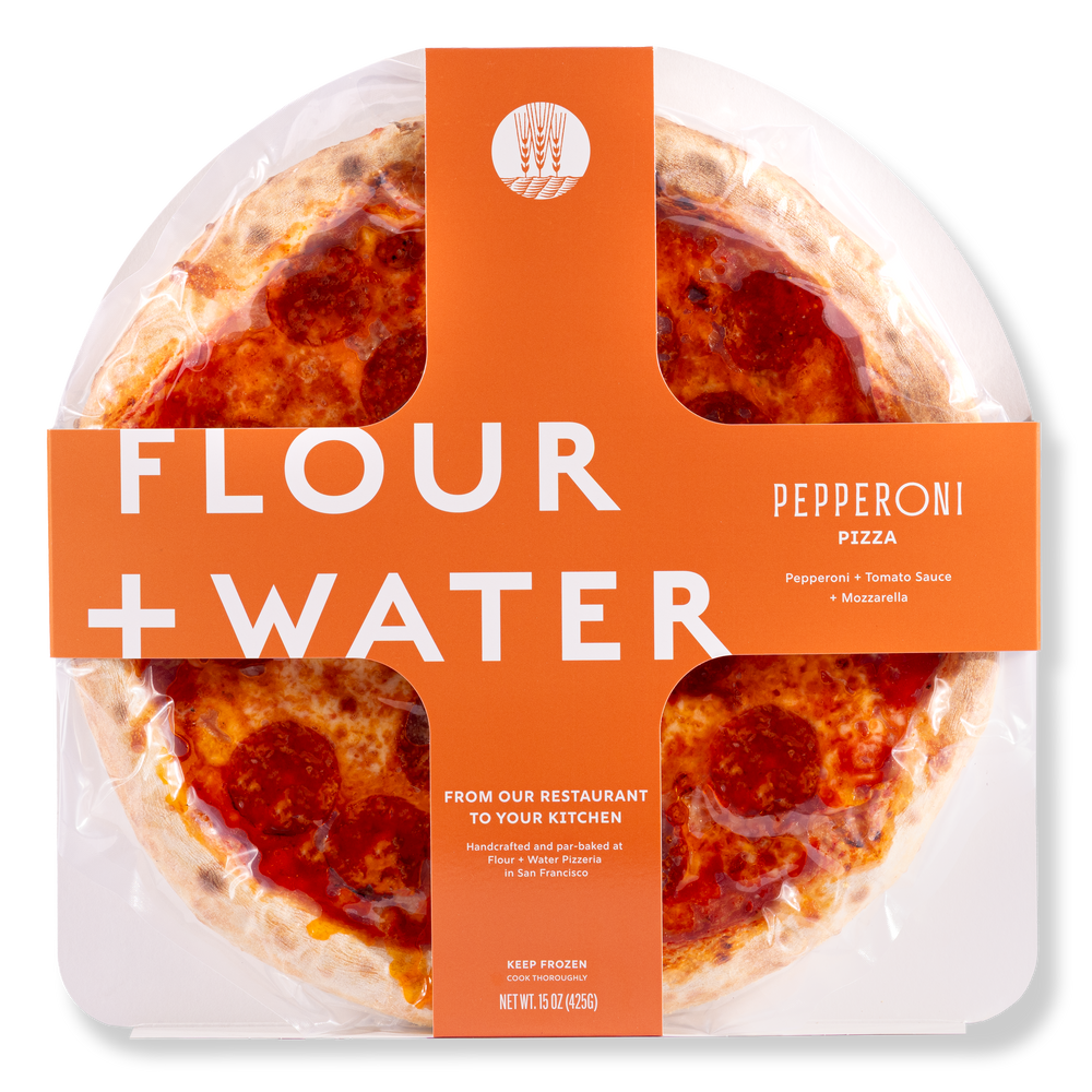 
                  
                    Flour + Water Handcrafted Pizza
                  
                